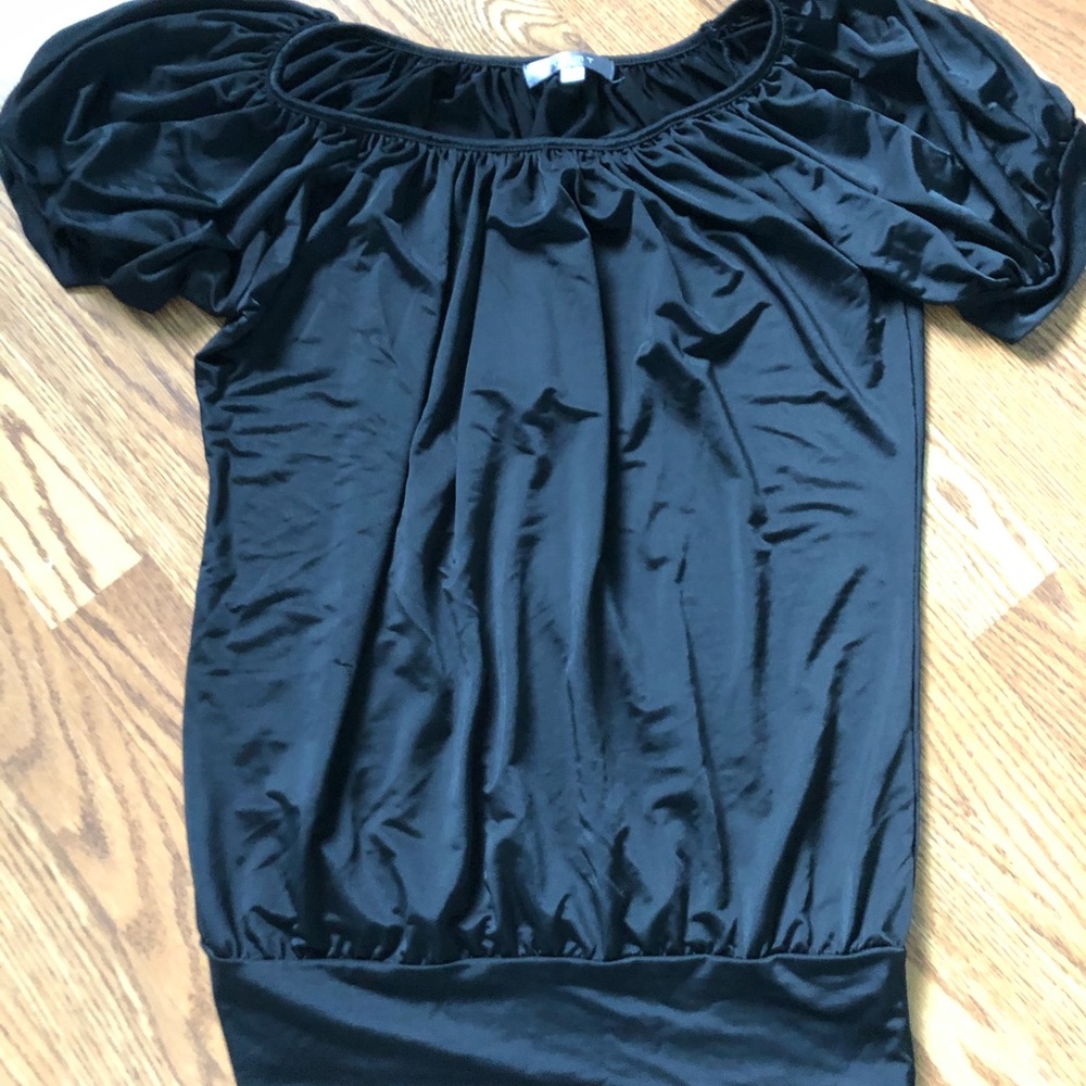 Women's Black Blouse Size Small Very Nice!!!
